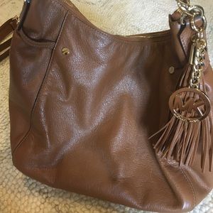 Michael Kors Purse - Camel/Brown Shoulder Bag